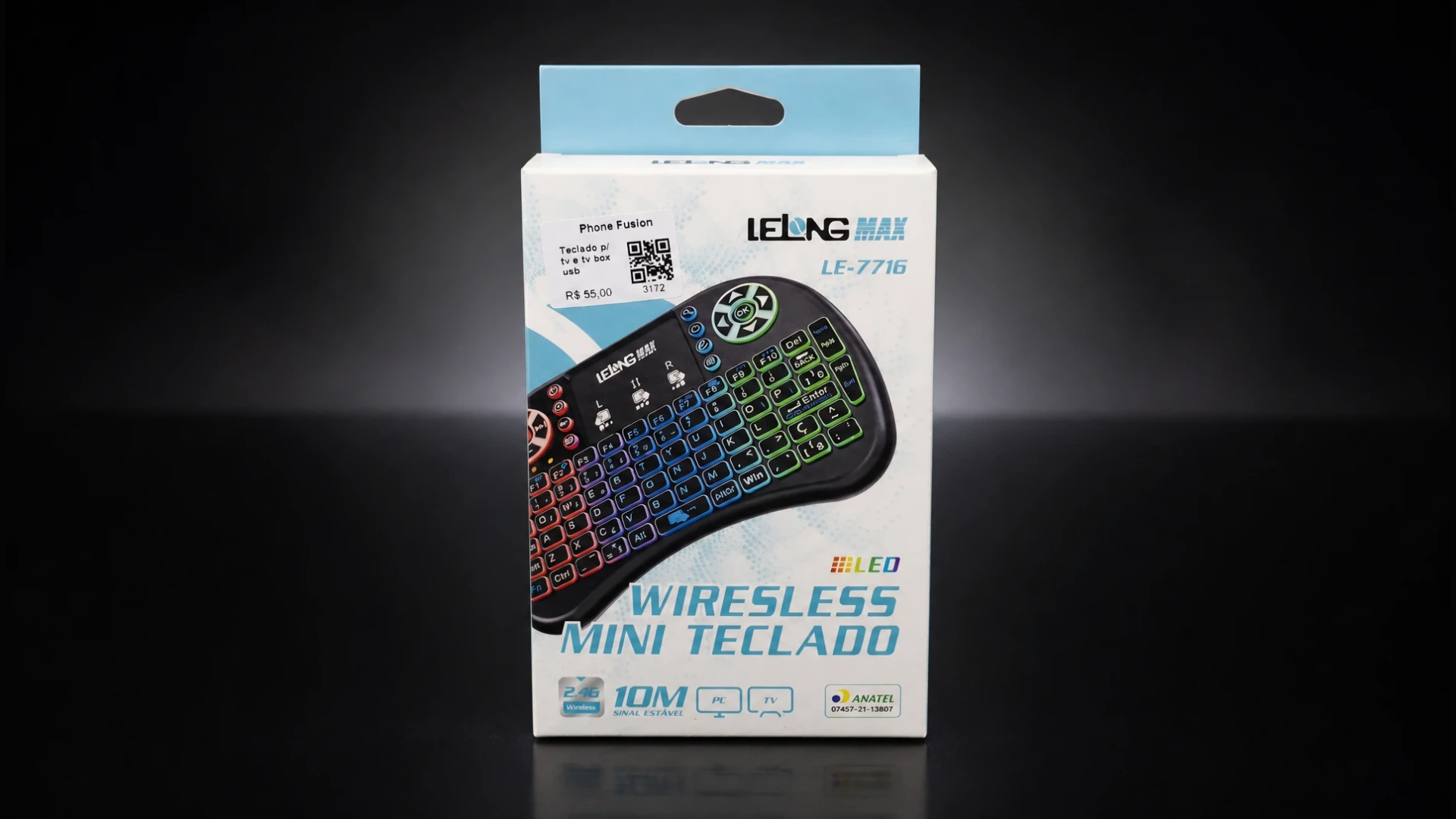 Mini Teclado Wireless Lelong Max LE-7716 - tv
