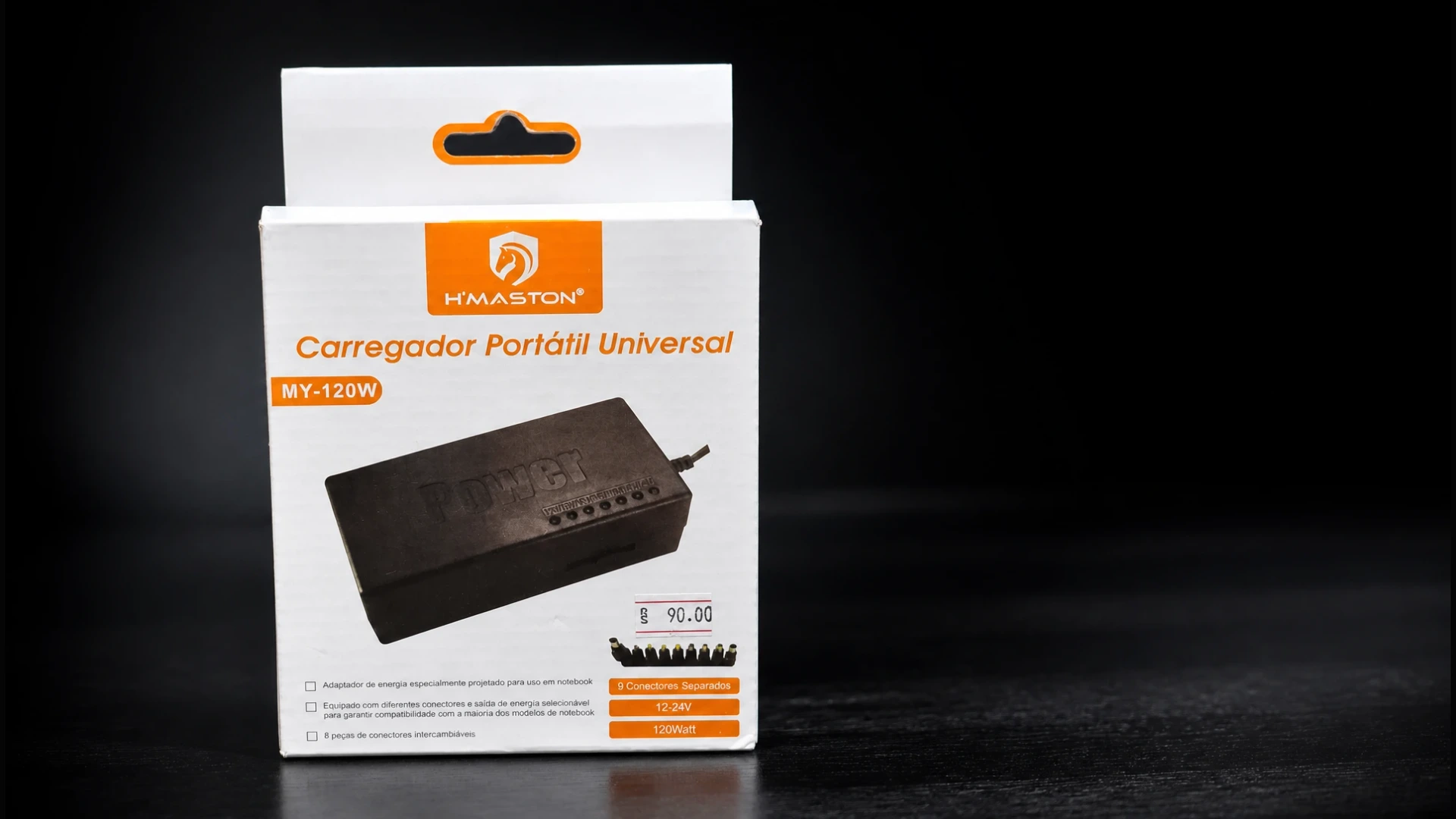 Carregador Portátil Universal H'Maston MY-120W - tv